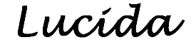 Lucida Handwriting