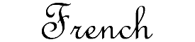French Script